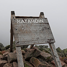 Katahdin Baxter peak