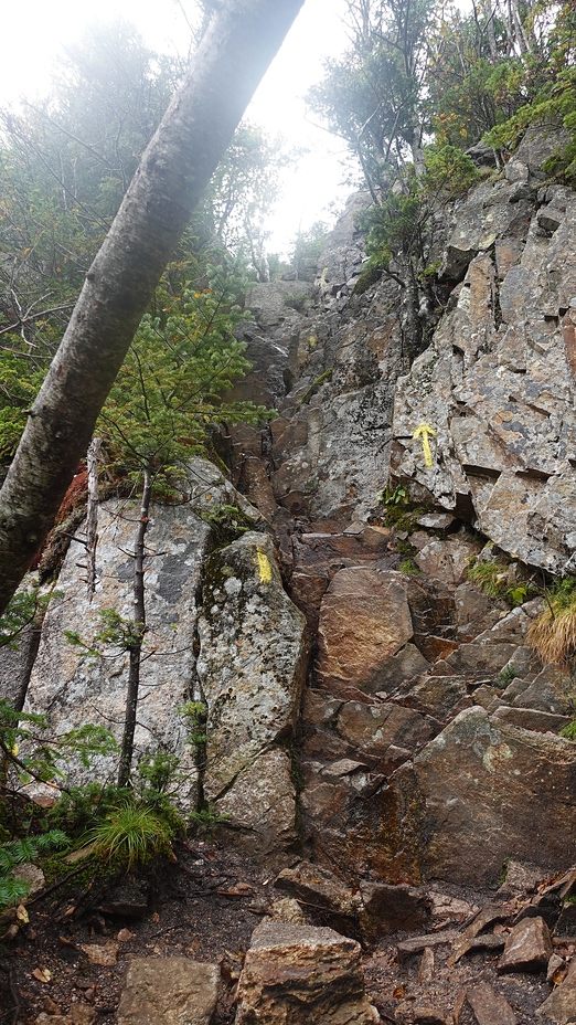 the chimney, East Peak Mount Osceola