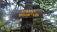 street sign, Street Mountain (New York) photo
