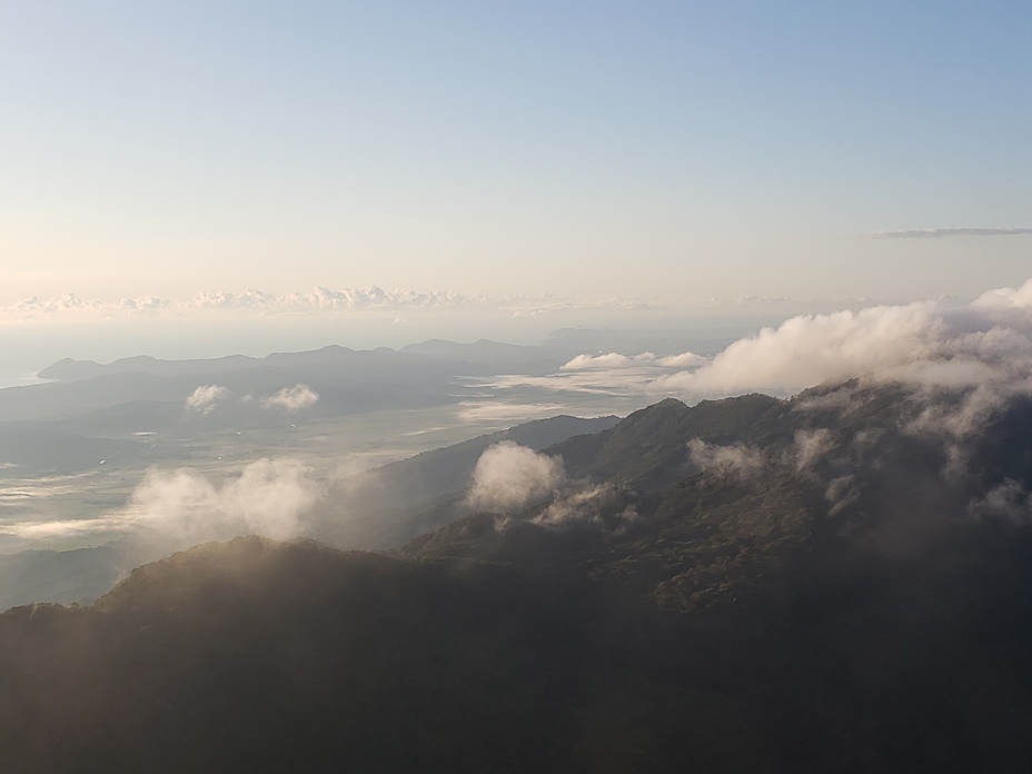 Cassowary Coast from Bellenden Ker, Mount Bartle Frere