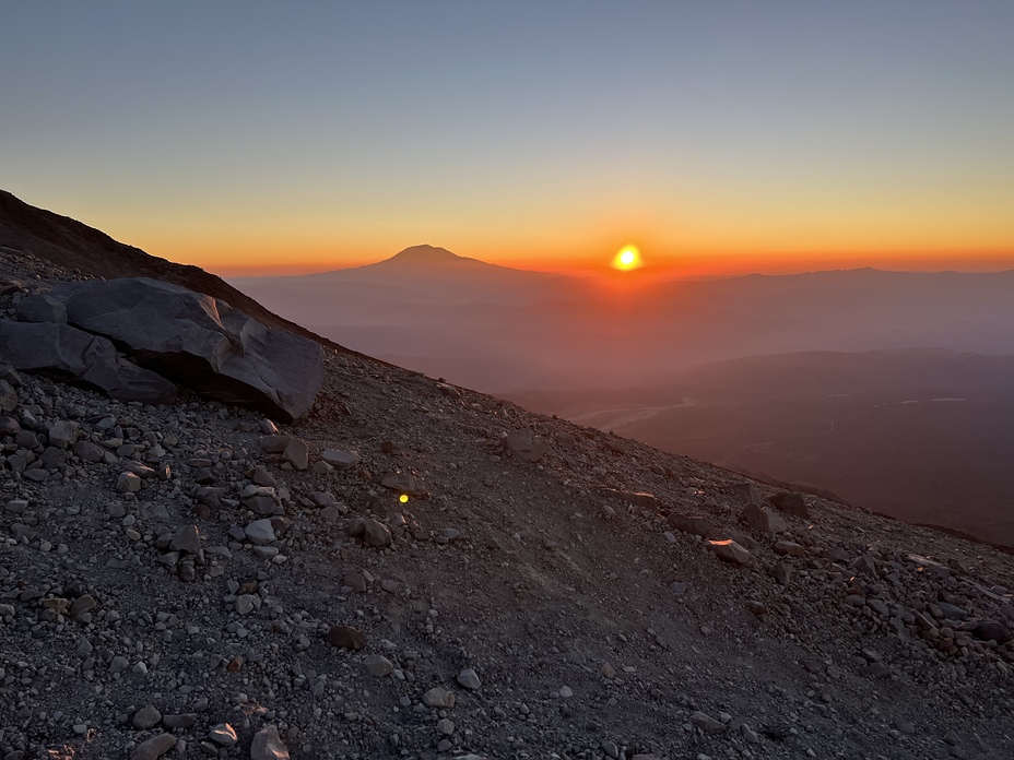 Sunrise hike, Mount Saint Helens