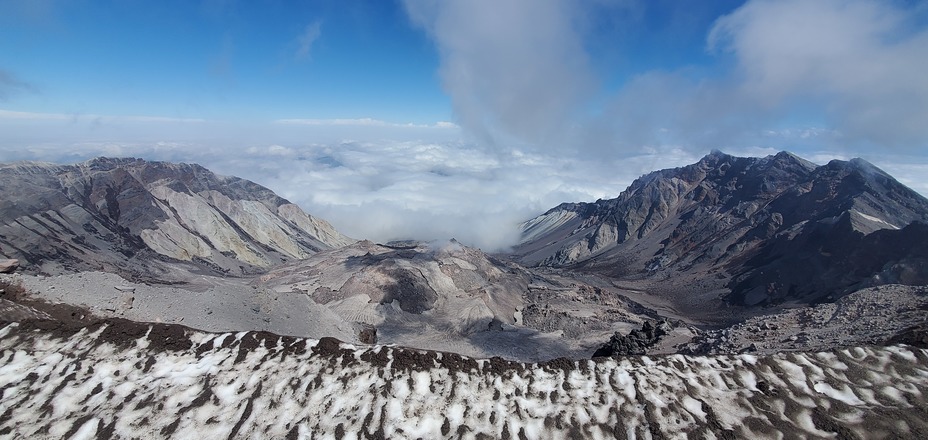 Into the Crater - August 2022, Mount Saint Helens