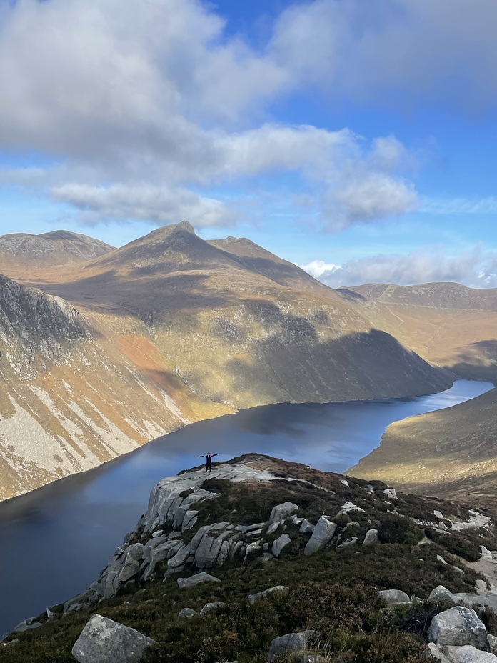 Gorgeous October day, Slieve Binnian