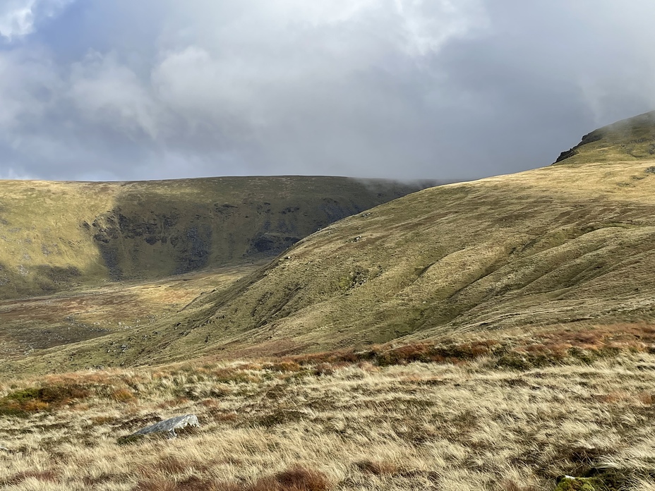 Enroute from Glen of Imaal, Lugnaquilla