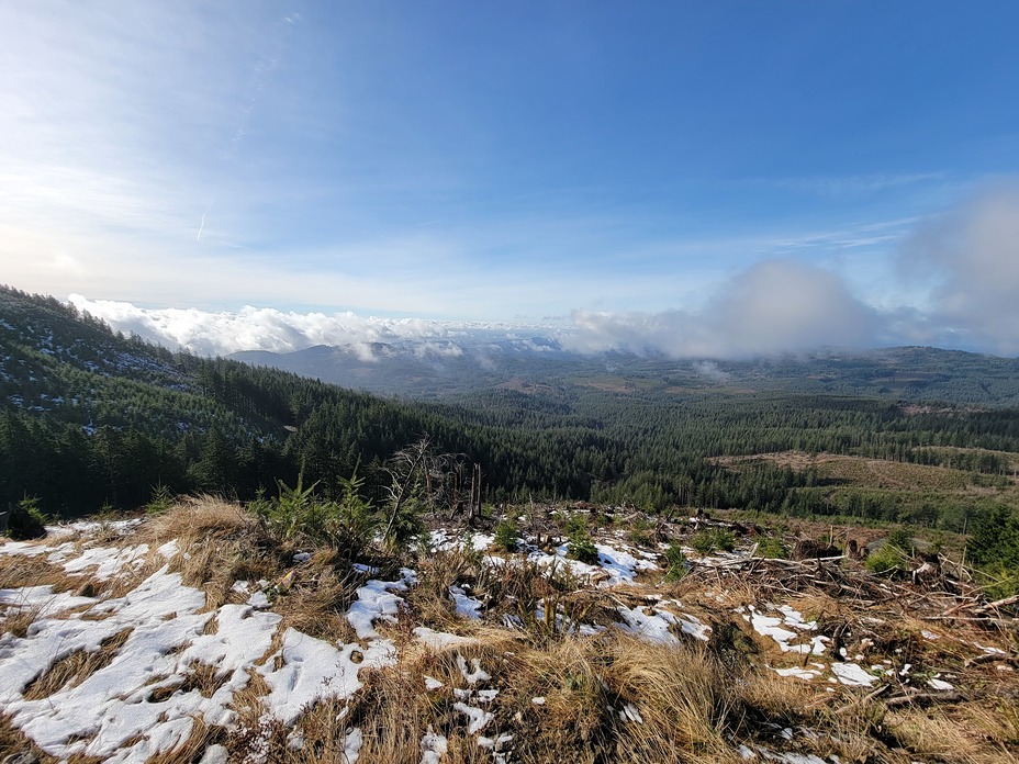 Jones Creek & Top of the World, Larch Mountain (Clark County, Washington)