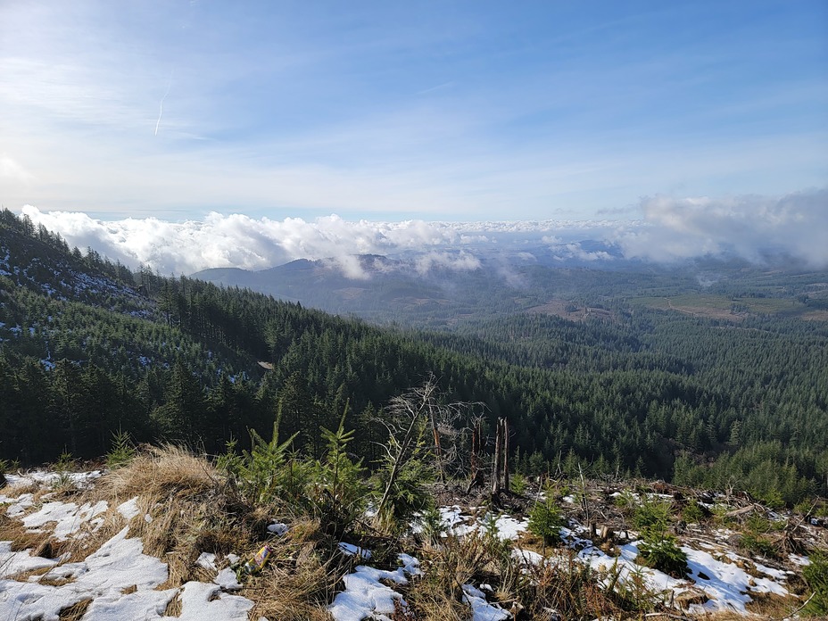 Jones Creek & Top of the World, Larch Mountain (Clark County, Washington)