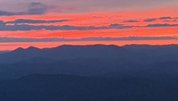 Sun set, Goose Eye Mountain photo