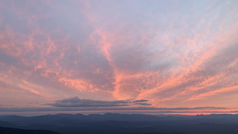 Sunset, Goose Eye Mountain