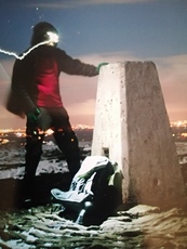 Pendle Hill Trig point photo
