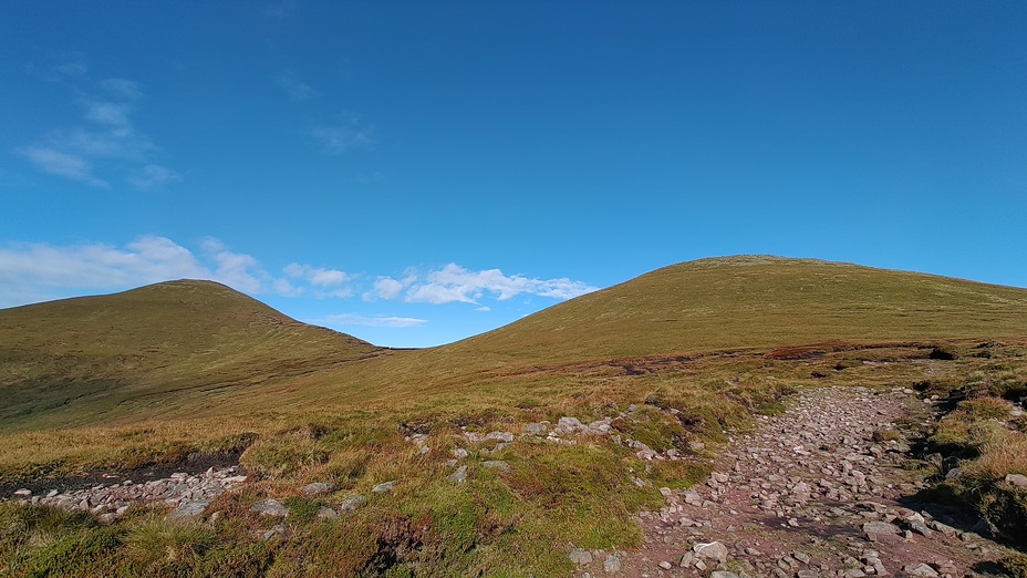 Galtymor and Galtybeag from the top of the black road, Galtymore