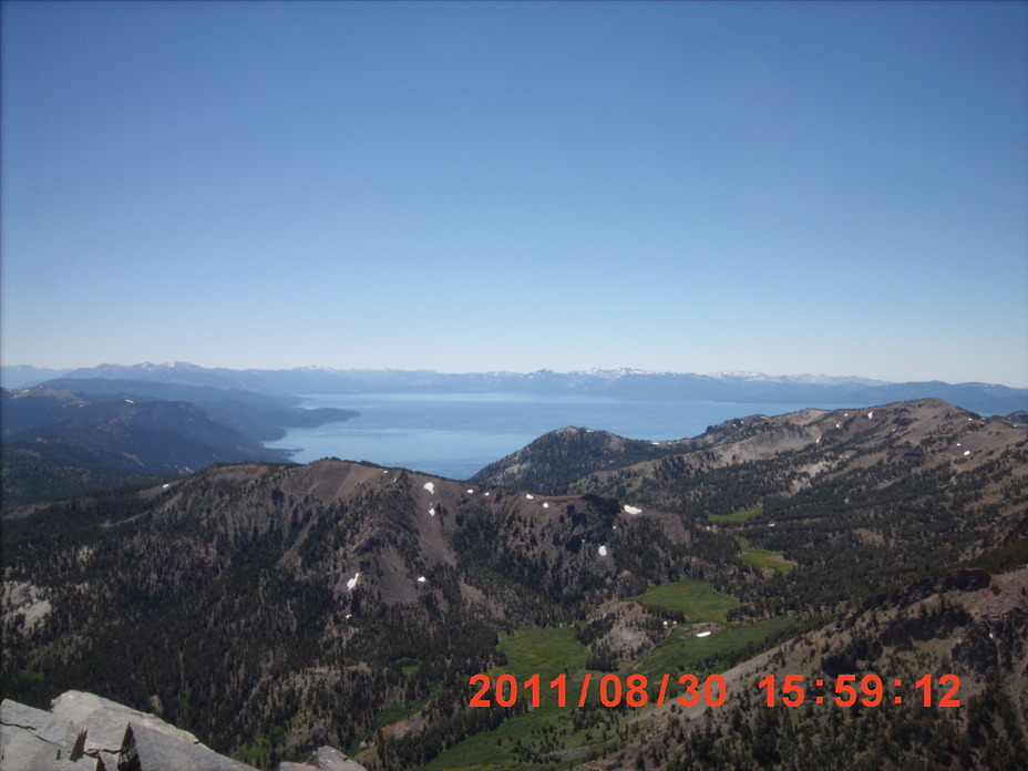 From Summit Mt. Rose, Mount Rose