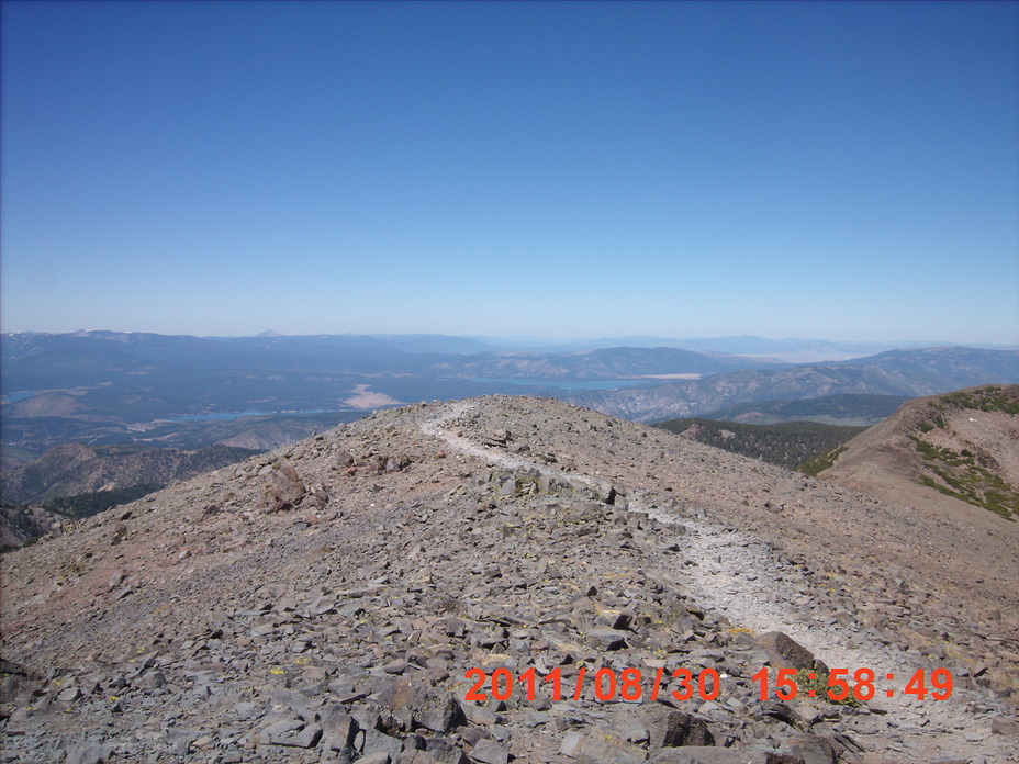 Trail to top of Mt Rose, Mount Rose