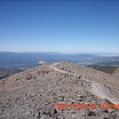 Trail to top of Mt Rose