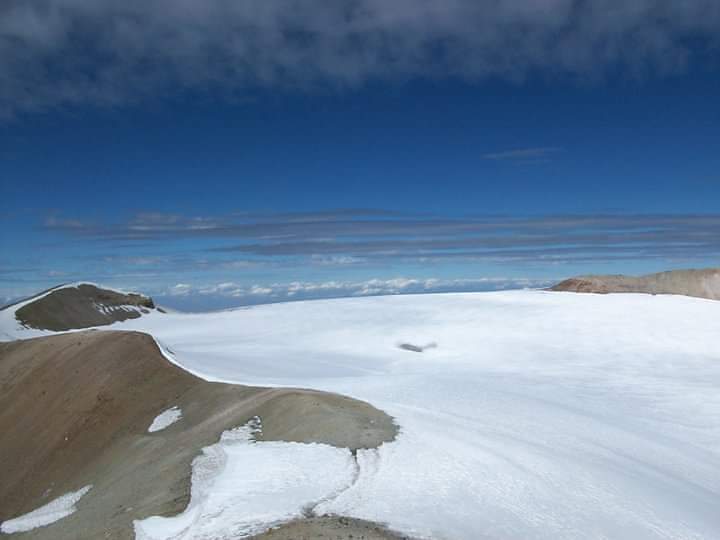 Summit view, Popocatepetl