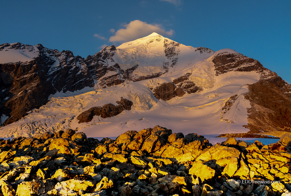 Tetnuldi in the sunset