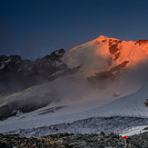 Tetnuldi in the sunset