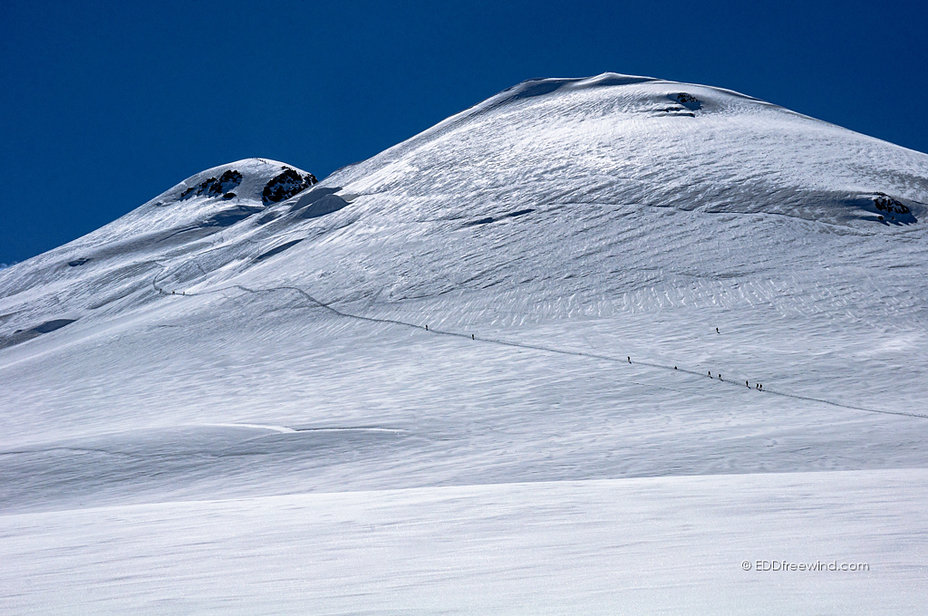 summit of Kazbek, Kazbek or Kasbek