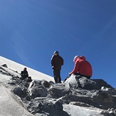 Taking a break, Pico de Orizaba