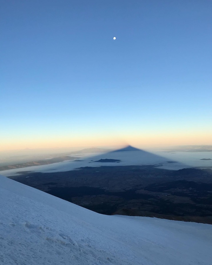 Citlaltepetl’s shadow, Pico de Orizaba