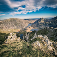 Nearing summit, Y Garn (Glyderau) photo