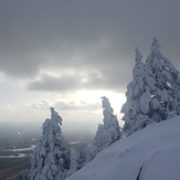 Winters back, Mount Monadnock