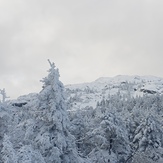 Winters back, Mount Monadnock