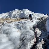 Above the Crampons point descending, Lobuche East