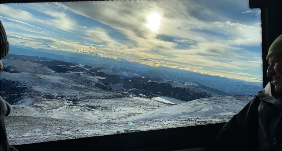 Down on the cog, Pikes Peak