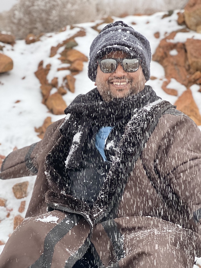 Snowfall, Jabal al-Lawz