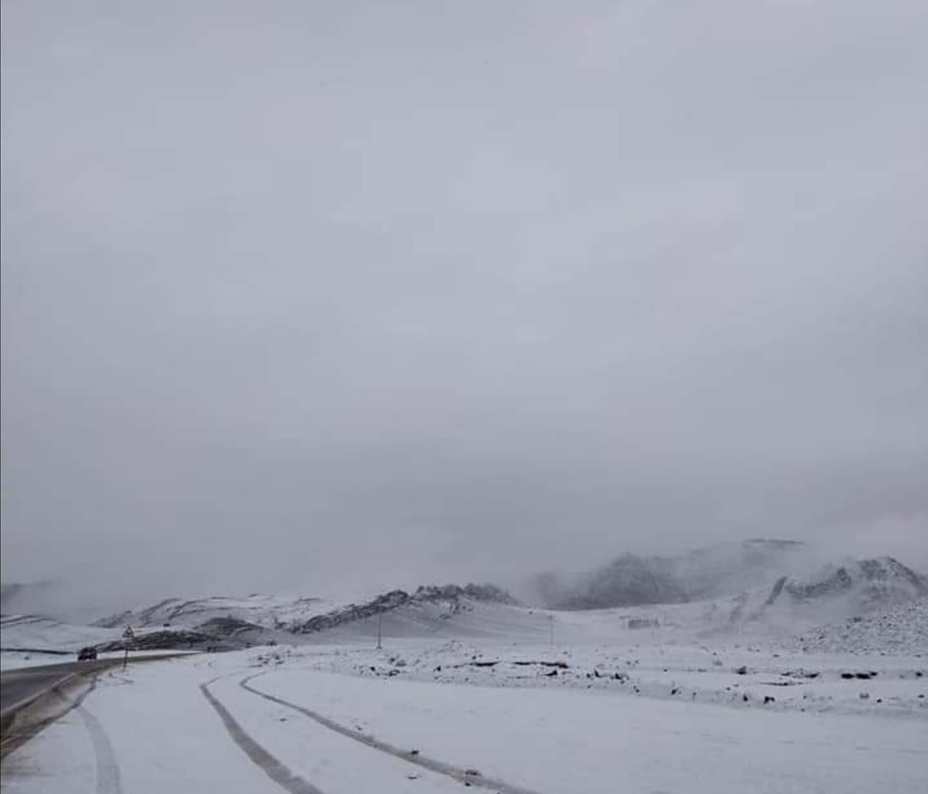 Tabuk snowfall, Jabal al-Lawz