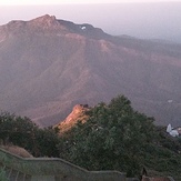 Sunshine at Girnar hills, Girnar Peak