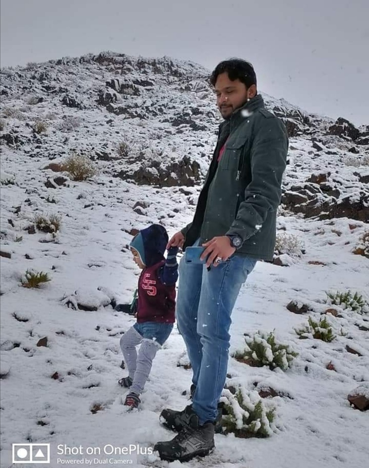 Snowfall, Jabal al-Lawz