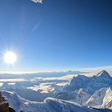 View from summit, Mount Everest