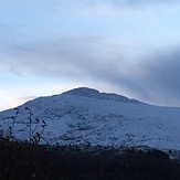 View of Moel Siabod from Joe Browns, Capel Curig