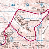 Favourite route up from Mungrisdale. Much better than slogging up from Scales Farm!, Blencathra