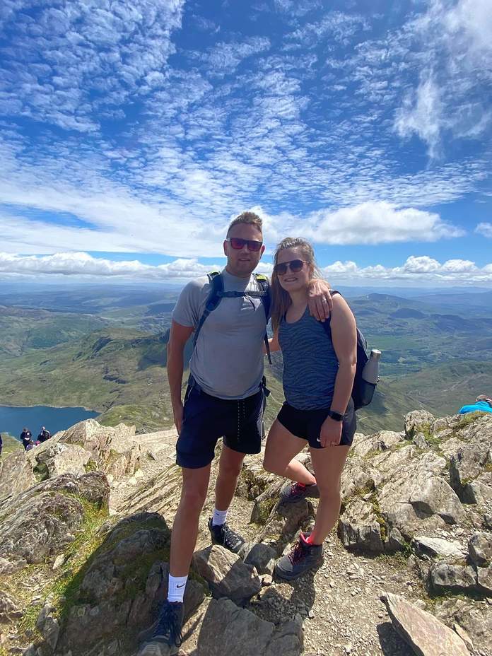 Top of snowdon