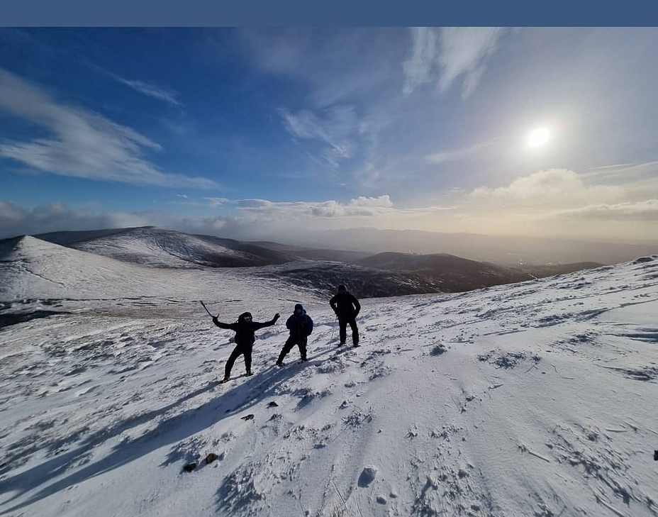 Snow on GalteMôr, Galtymore