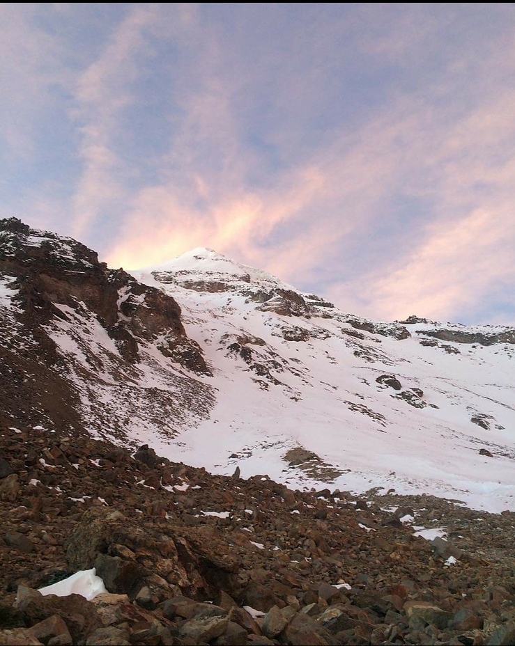 South Face Whymper Summit, Chimborazo