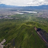Volcán Tetlamanche, Santa Catarina Range