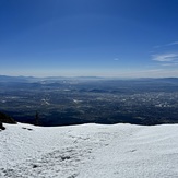 2/10/23 Summit, only tracks to the top:, Cucamonga Peak