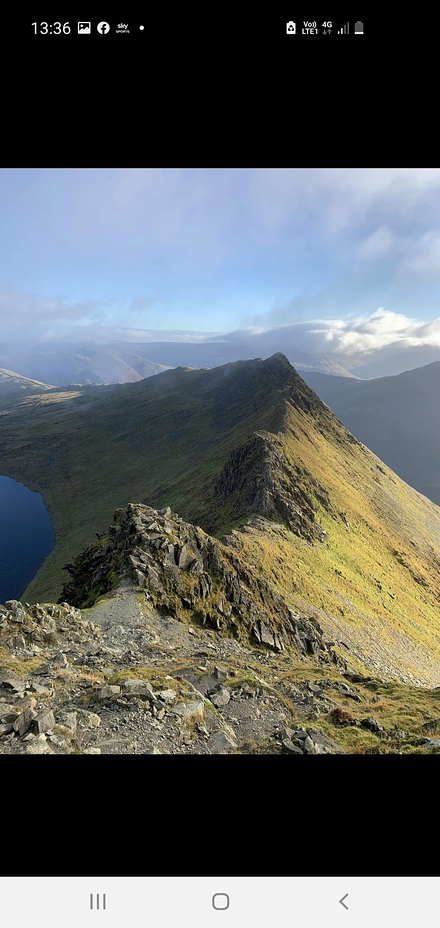 Striding edge, Helvellyn