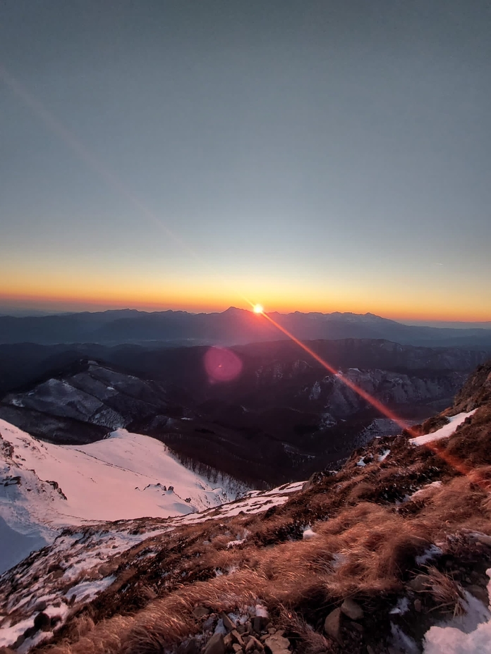 evening Traverse, Monte Cimone