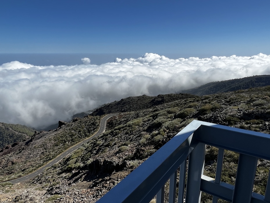 Ocean & clouds, Roque de los Muchachos