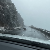 Bad weather to the top, Roque de los Muchachos