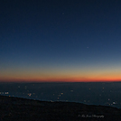 Jupiter and Venus over the Vale of Clwyd 