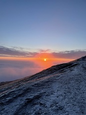 A beautiful January sunrise, Worcestershire Beacon photo