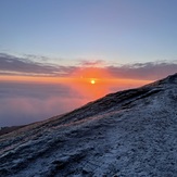 A beautiful January sunrise, Worcestershire Beacon