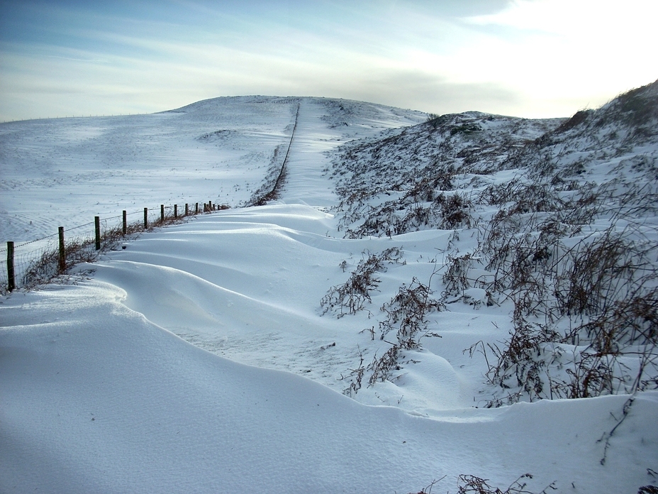 Pen y Cloddiau from north, Penycloddiau