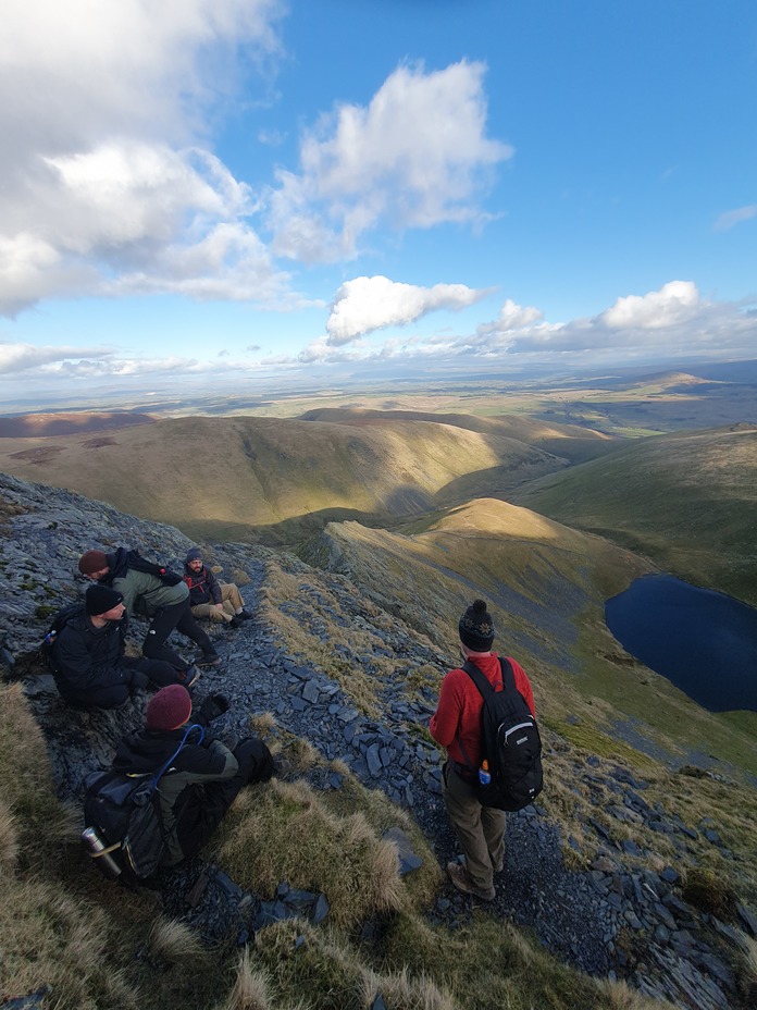 Rest after sharp edge!, Blencathra