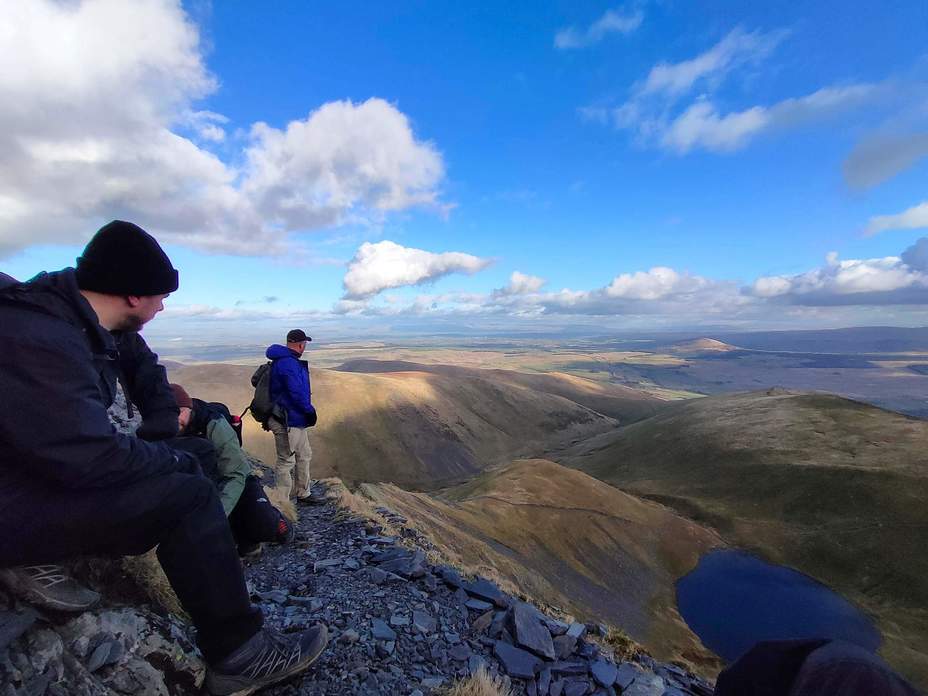 Views for miles, Blencathra